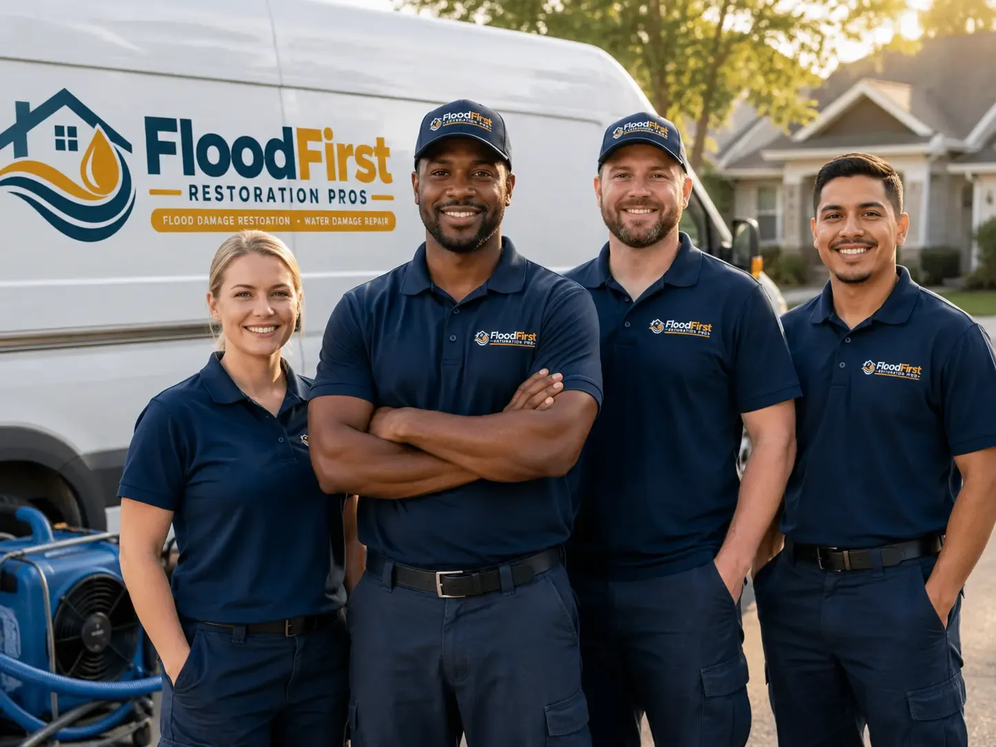 Flood Damage Restoration company in St Columbans, NE
